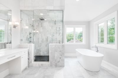 Elegant Shower Remodel