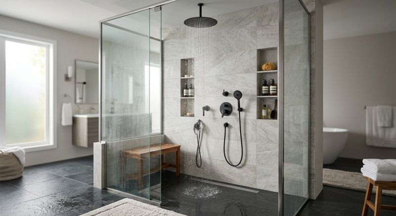 Shower Enlargement detail